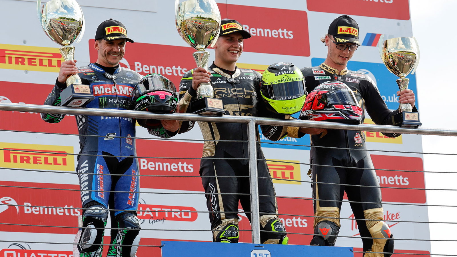 Donington British Superbikes Race one 2022, Ryde, Ray, O'Halloran